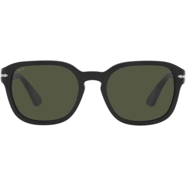 Persol PO3305S Square SunglassesBlackGreen