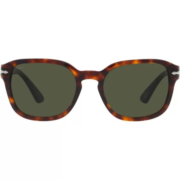 Persol PO3305S Square SunglassesHavanaGreen