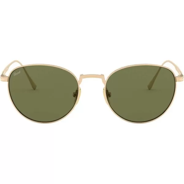 Persol PO5002ST Round SunglassesGoldGreen