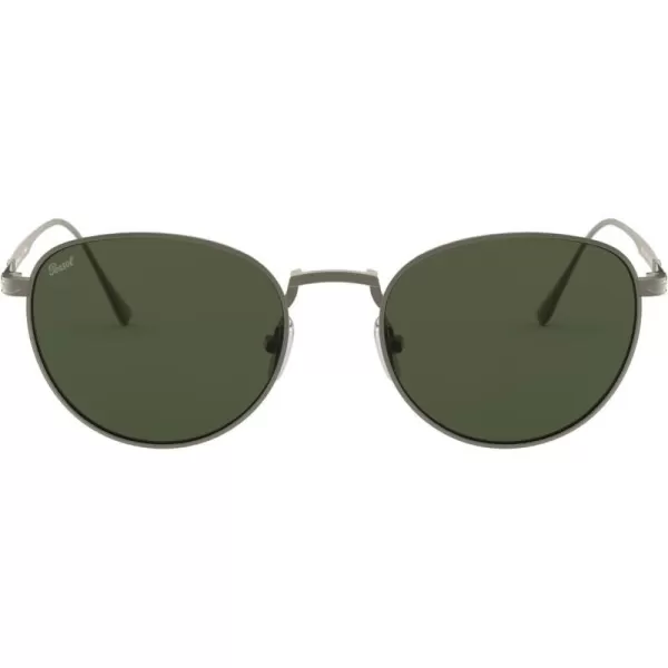 Persol PO5002ST Round SunglassesPewterGreen