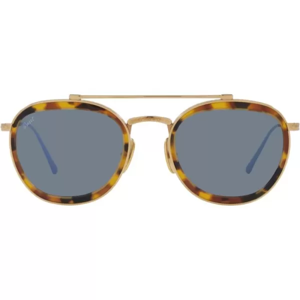 Persol PO5008ST Pilot SunglassesGoldLight Blue