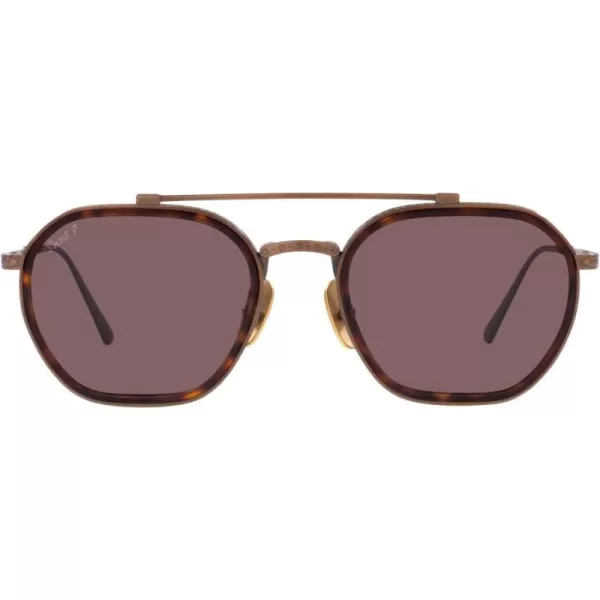 Persol PO5010ST Pilot SunglassesBrownDark Violet Polarized