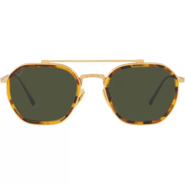 Persol PO5010ST Pilot SunglassesGoldGreen