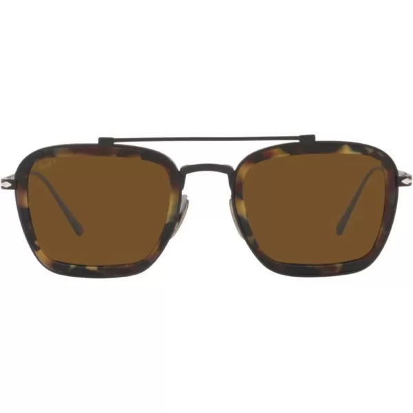 Persol PO5012ST Pilot SunglassesBlackBrown Polarized