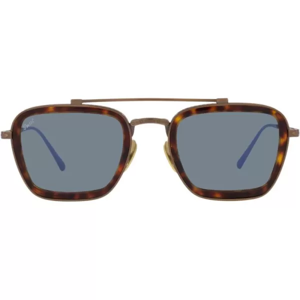 Persol PO5012ST Pilot SunglassesBrownLight Blue