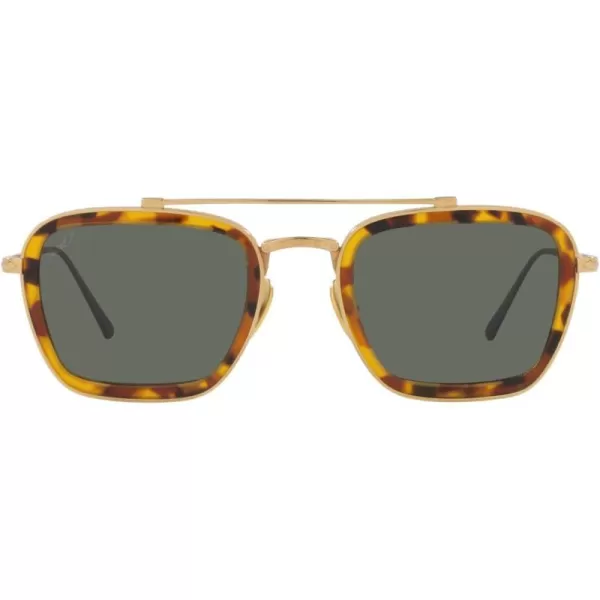 Persol PO5012ST Pilot SunglassesGoldGreen Polarized