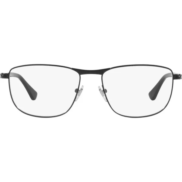 Persol Po1001v Square Prescription Eyewear FramesDemigloss BlackDemo Lens