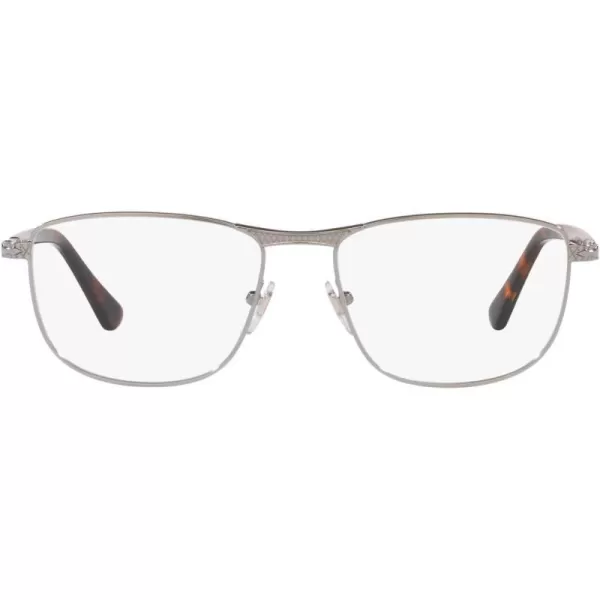 Persol Po1001v Square Prescription Eyewear FramesGunmetalDemo Lens