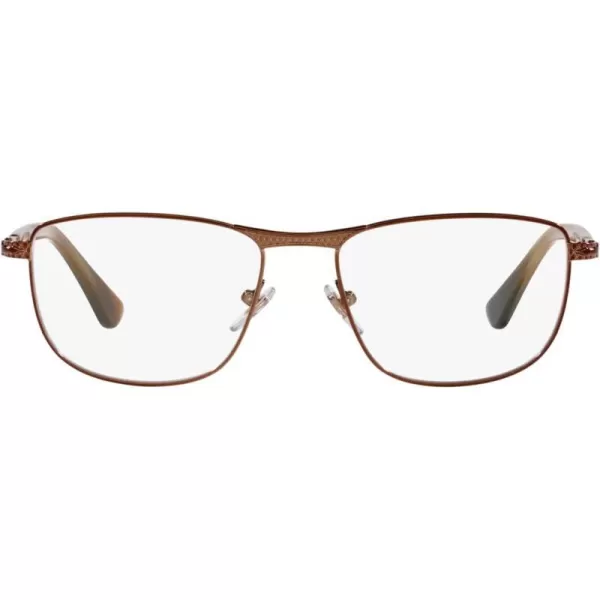 Persol Po1001v Square Prescription Eyewear FramesShiny BrownDemo Lens