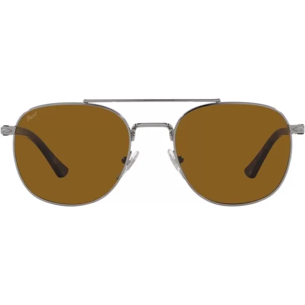 Persol Po1006s Square SunglassesGunmetalBrown