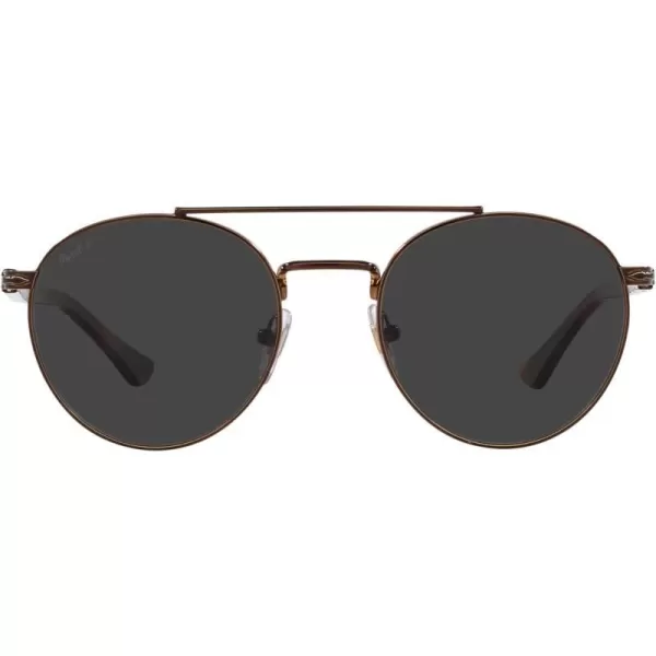 Persol Po1011s Square SunglassesBrownPolarized Black