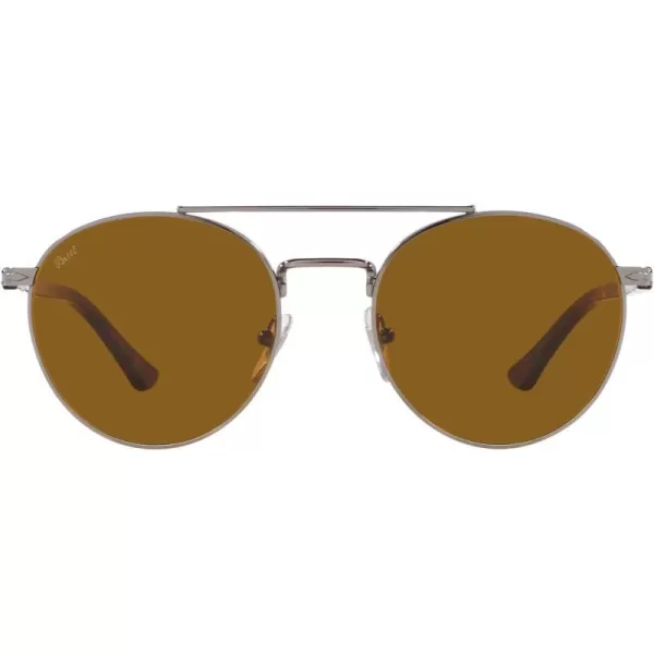 Persol Po1011s Square SunglassesGunmetalBrown