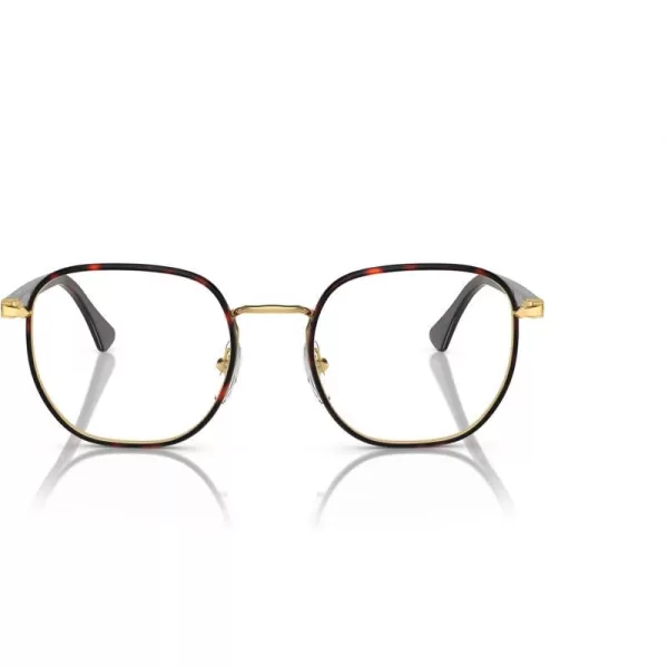 Persol Po1014vj Square Prescription Eyewear FramesGoldHavanaDemo Lens