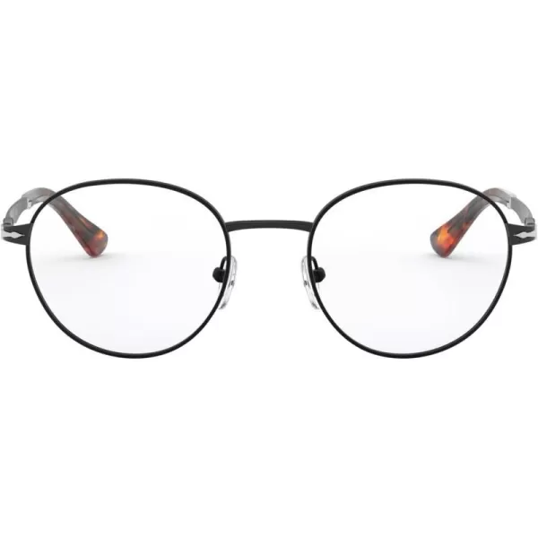 Persol Po2460v Round Prescription Eyewear FramesBlackDemo Lens