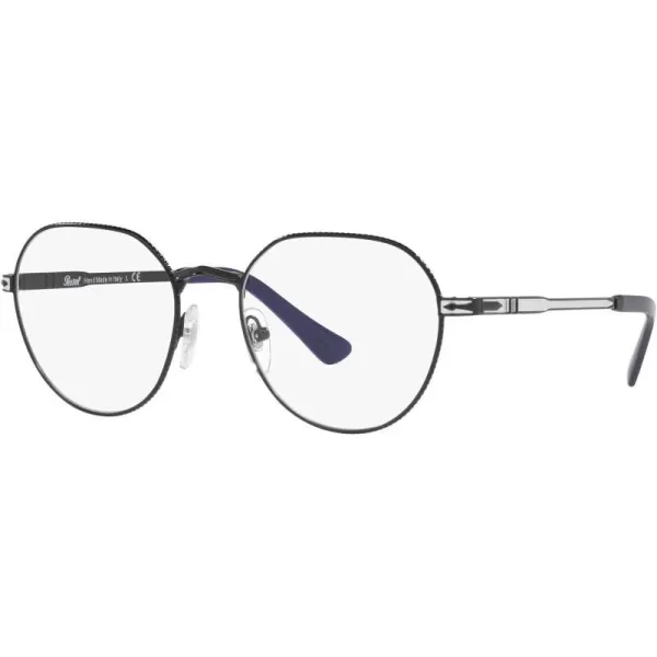 Persol Po2486v Round Prescription Eyewear FramesBlackDemo Lens