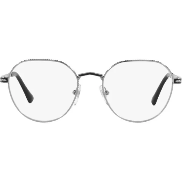 Persol Po2486v Round Prescription Eyewear FramesGunmetalDemo Lens