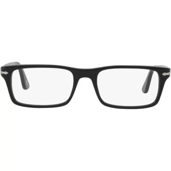 Persol Po3050v Rectangular Prescription Eyewear FramesBlackDemo Lens