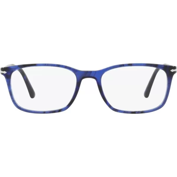 Persol Po3189v Rectangular Prescription Eyewear FramesStriped BlueDemo Lens