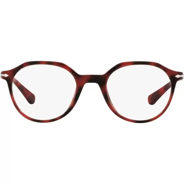 Persol Po3253v Square Prescription Eyewear FramesRedDemo Lens