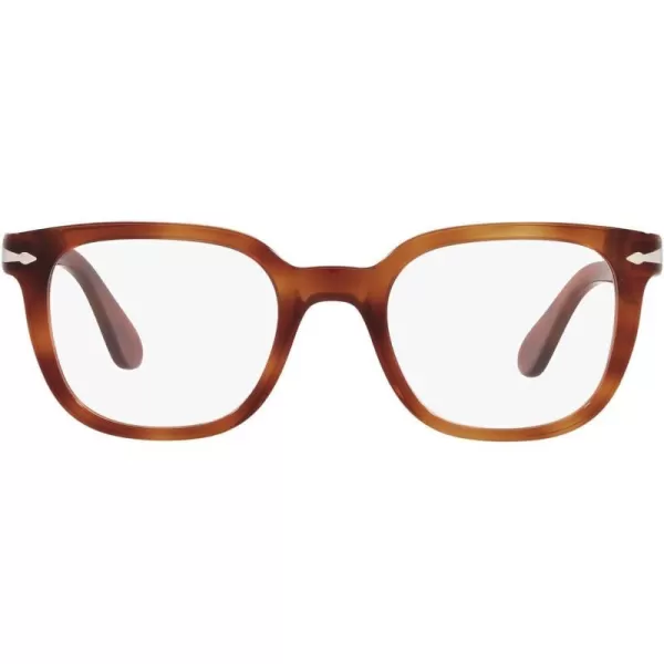 Persol Po3263v Square Prescription Eyewear FramesTerra Di SienaDemo Lens