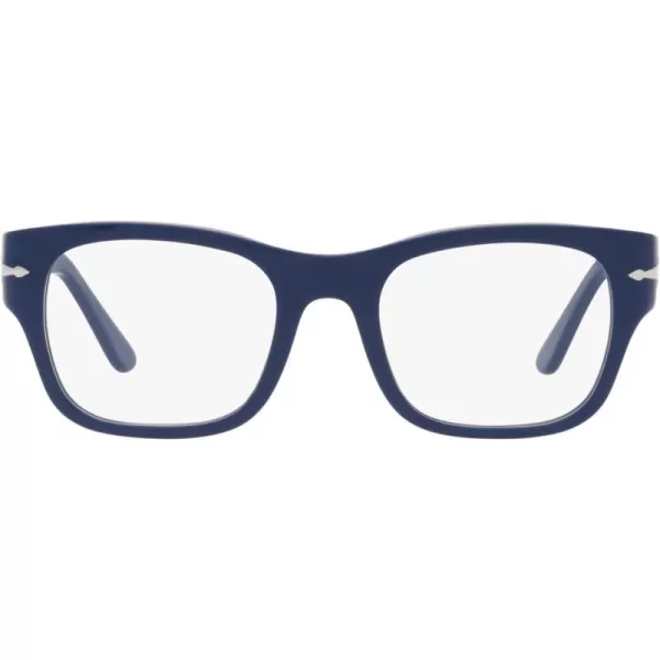 Persol Po3297v Rectangular Prescription Eyewear FramesBlueDemo Lens