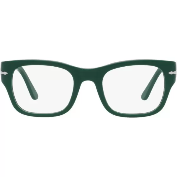 Persol Po3297v Rectangular Prescription Eyewear FramesGreenDemo Lens