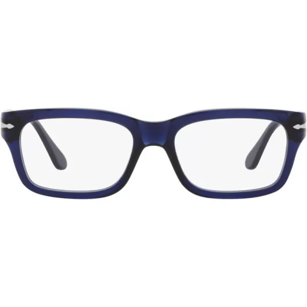 Persol Po3301v Rectangular Prescription Eyewear FramesOpal BlueDemo Lens