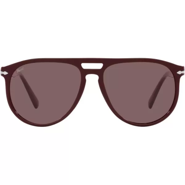 Persol Po3311s Aviator SunglassesDark BurgundyViolet