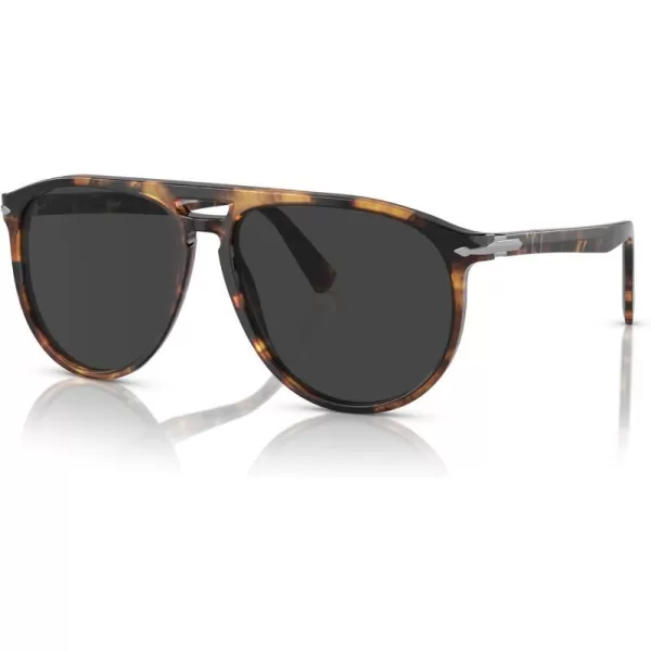 Persol Po3311s Aviator SunglassesHoney TortoisePolarized Black