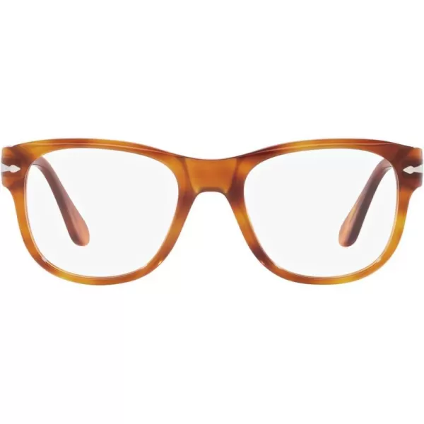 Persol Po3312v Square Prescription Eyewear FramesTerra Di SienaDemo Lens