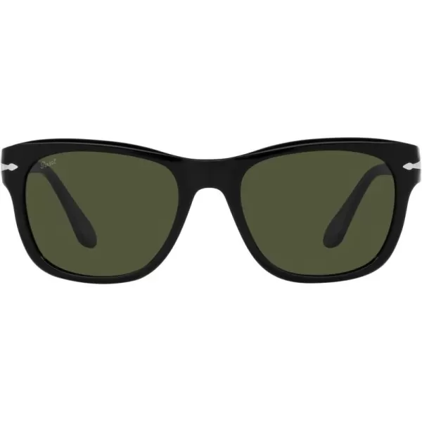 Persol Po3313s Square SunglassesBlackGreen