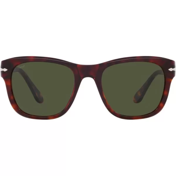 Persol Po3313s Square SunglassesTortoise BrownGreen