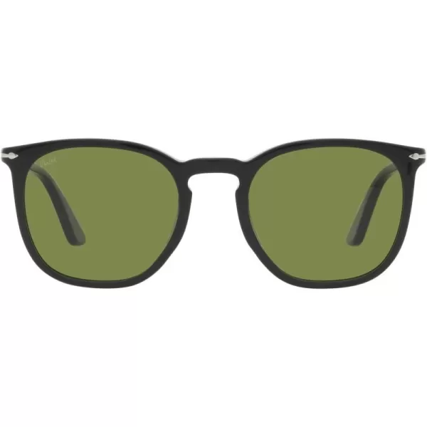 Persol Po3316s Rectangular SunglassesMatte Dark GreenGreen