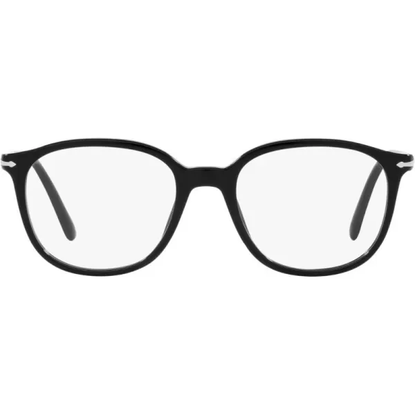 Persol Po3317v Square Prescription Eyewear FramesBlackDemo Lens