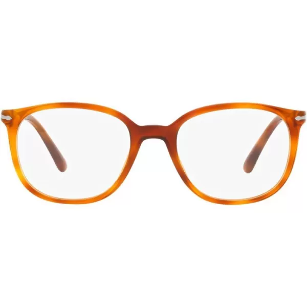 Persol Po3317v Square Prescription Eyewear FramesTerra Di SienaDemo Lens