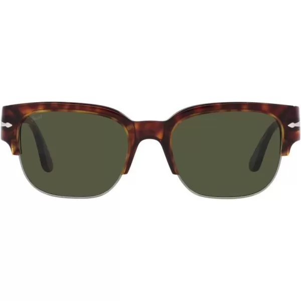 Persol Po3319s Square SunglassesHavanaGreen