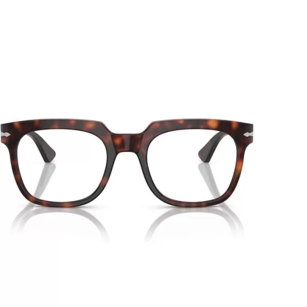 Persol Po3325v Square Prescription Eyewear FramesHavanaDemo Lens