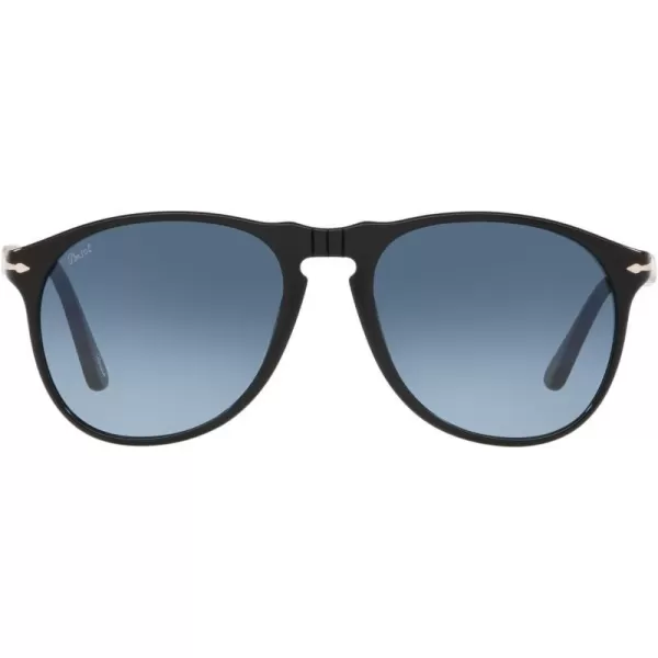 Persol Po9649s Aviator SunglassesBlackAzure Gradient Blue