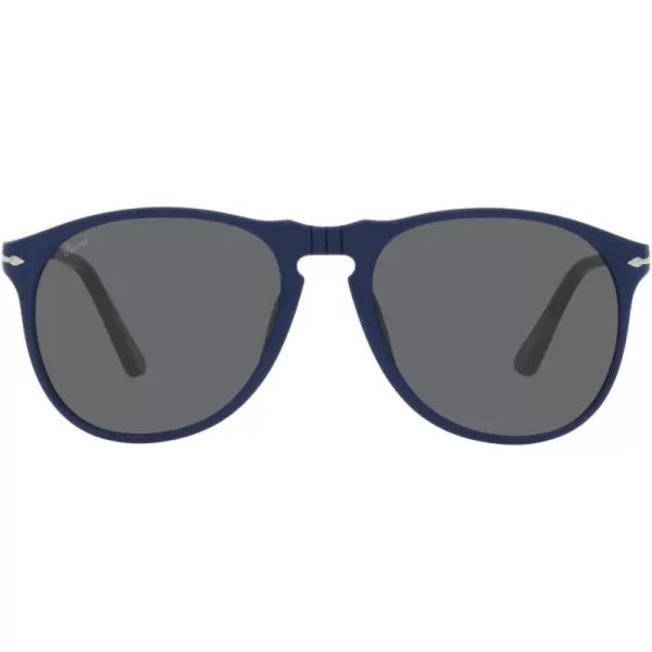 Persol Po9649s Aviator SunglassesBlueDark Grey