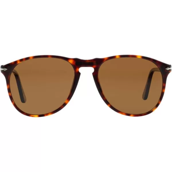 Persol Po9649s Aviator SunglassesHavanaBrown Polarized