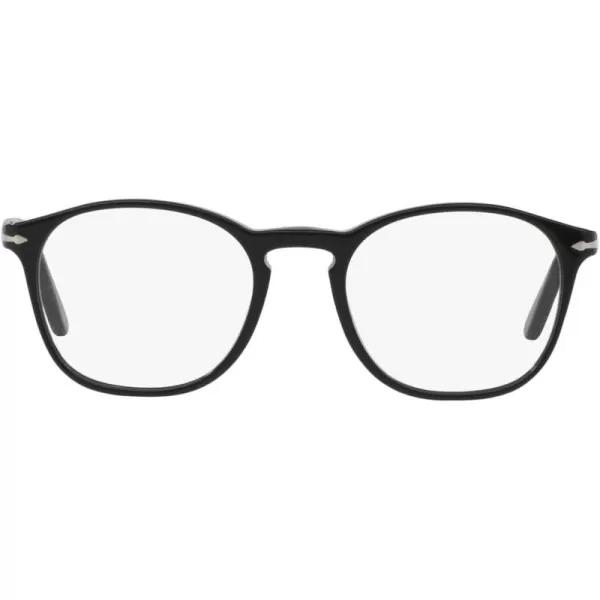 Persol Womens Po3007v Square Prescription Eyewear FramesBlackDemo Lens