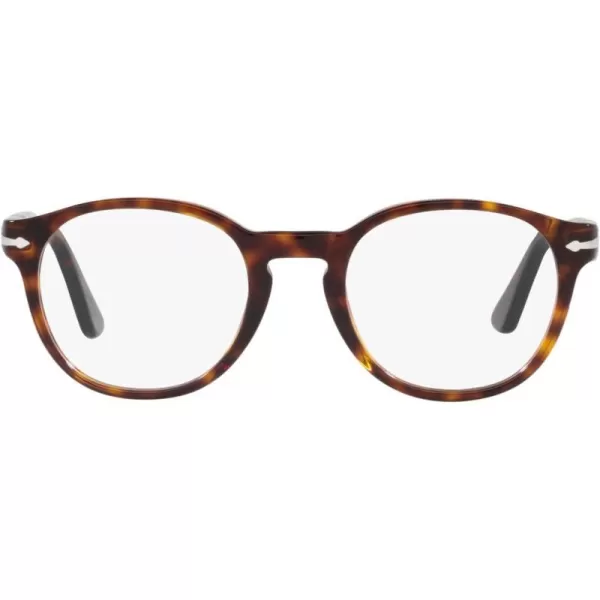 Persol Womens Po3284v Round Prescription Eyewear FramesHavanaDemo Lens