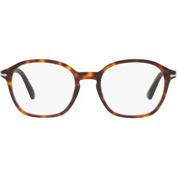 Persol Womens Po3296v Square Prescription Eyewear FramesHavanaDemo Lens