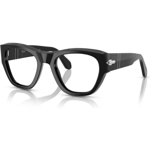 imagePersol Po0054v Square Prescription Eyewear FramesBlackDemo Lens