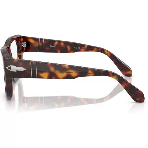 imagePersol Po0054v Square Prescription Eyewear FramesHavanaDemo Lens