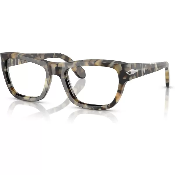 imagePersol Po0091v Square Prescription Eyewear FramesBrown TortoiseDemo Lens