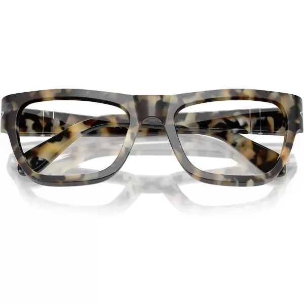 imagePersol Po0091v Square Prescription Eyewear FramesBrown TortoiseDemo Lens