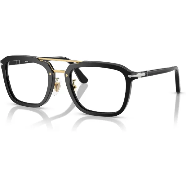 imagePersol Po0204v Square Prescription Eyewear FramesBlackDemo Lens