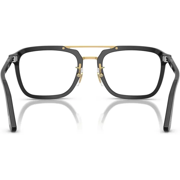 imagePersol Po0204v Square Prescription Eyewear FramesBlackDemo Lens