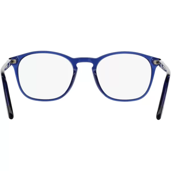 imagePersol Po3007v Square Prescription Eyewear FramesCobaltoDemo Lens